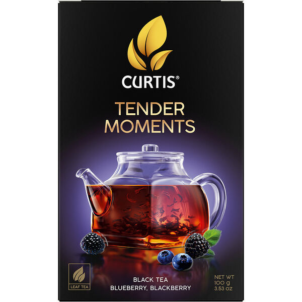 Чай Curtis Tender Moments черный аром листовой 100г