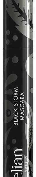 Тушь для ресниц Elian Russia Black Storm Mascara 01 Black, подкручивающая, 10 мл