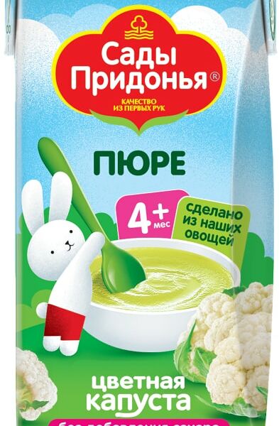Пюре Сады Придонья Цветная капуста 125г