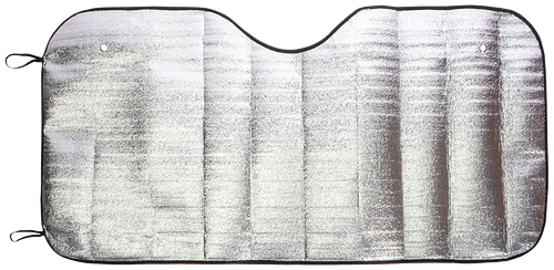 Шторка солнцезащитная WORLD RIDER 130х60 см, светоотражающая