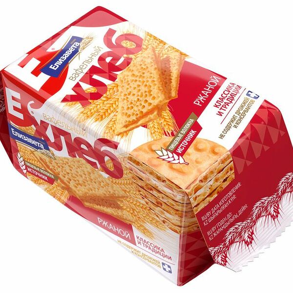 Хлеб Елизавета вафельный ржаной, 75г