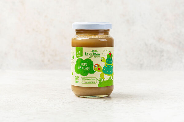 Пюре из яблок