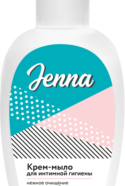Крем-мыло для интимной гигиены JENNA с молочной кислотой