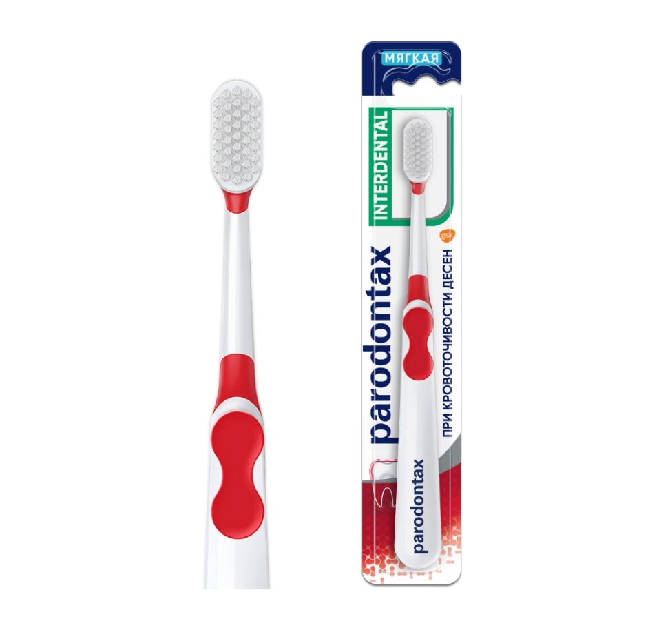 

Зубная щетка Parodontax Interdental экстрамягкая цвет в ассортименте