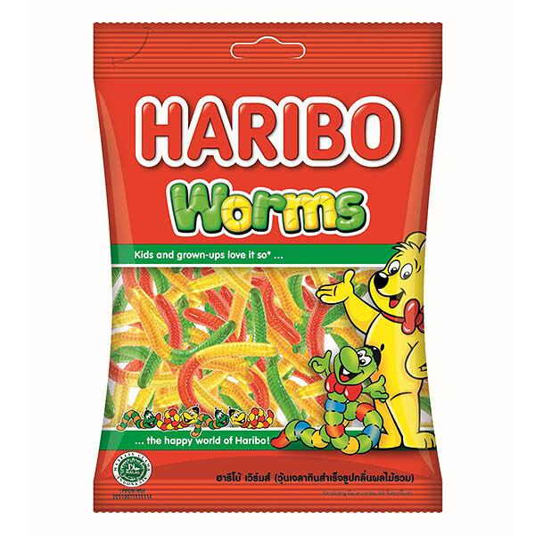 Жевательный мармелад WORMS (червячки) 80гр