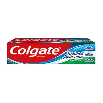 Зубная паста Colgate Тройное действие натуральная мята 100 мл (146 г)