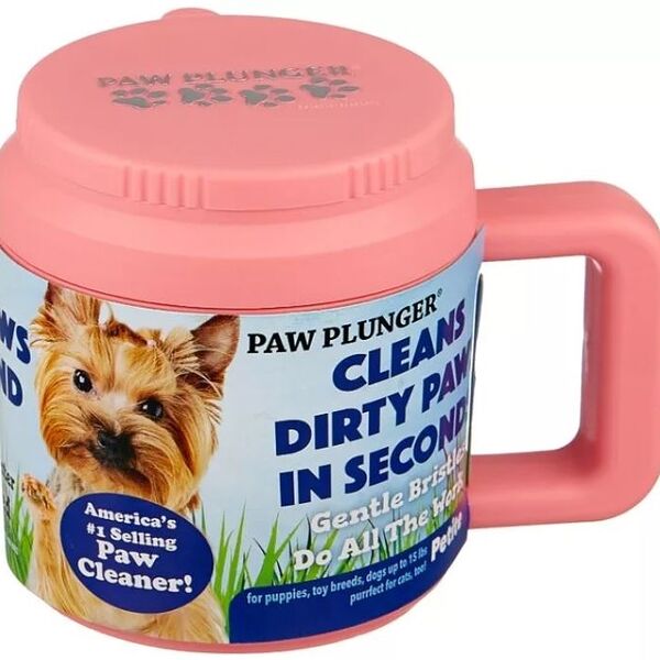 PAW PLUNGER Лапомойка малая розовая