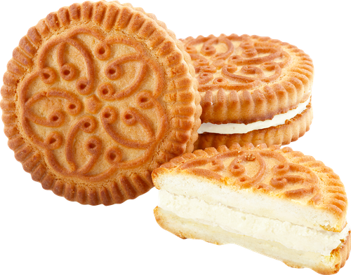 

Печенье сахарное Томский кондитер Принцип домино Сэндвич со сливочной начинкой 400 г