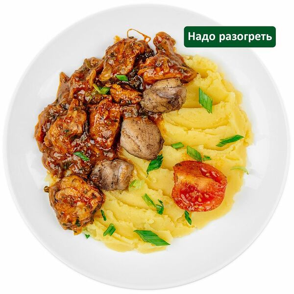 Чахохбили из курицы с картофельным пюре Шеф Перекрёсток, 250г
