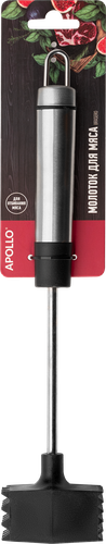 

Молоток для мяса Apollo Brasero, нейлон, пластик, нержавеющая сталь, Арт. BRS-009