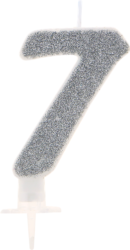 

Свеча Цифра 7 блестящая Арт. СЦБ7