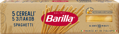 

Макаронные изделия Barilla 5 Cereali Спагетти 5 злаков 450 г
