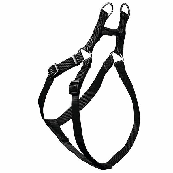 Hunter шлейка нейлоновая Smart Ecco Квик 33-45/35-49 см, черный