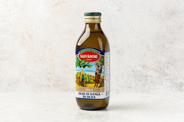 Масло оливковое Salvadori Olio Di Sansa рафинированное — купить по ...