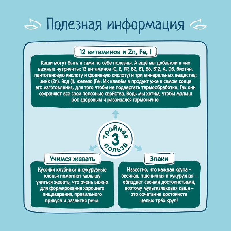 

Каша ФрутоНяня С кусочками мультизлаковая молочная с бананом, кукурузными хлопьями и клубникой с 1 года 200 г