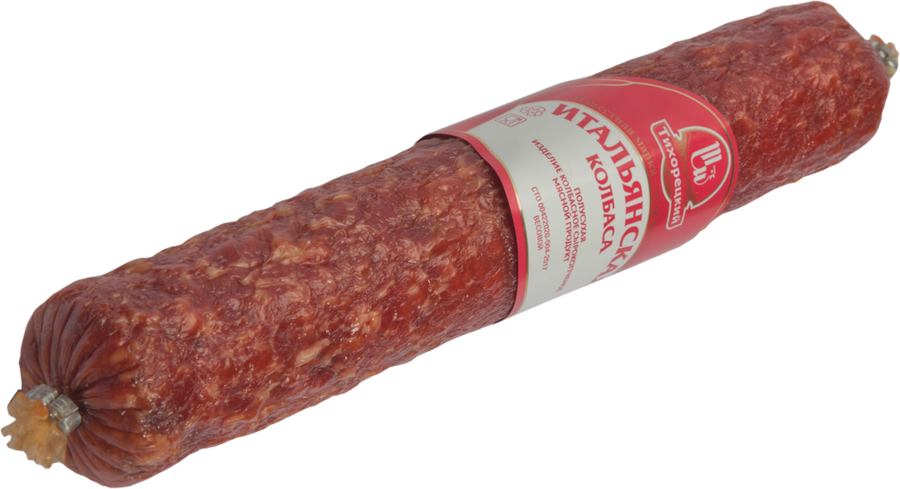 

Колбаса МК Тихорецкий Итальянская сырокопченая, вес