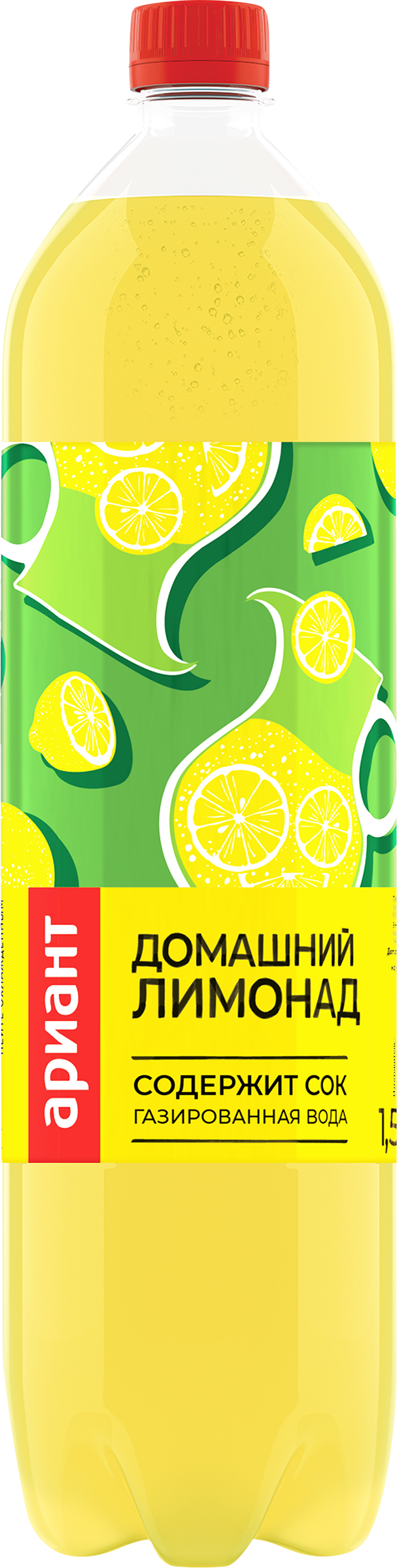 

Напиток Ариант домашний лимонад сильногазированный