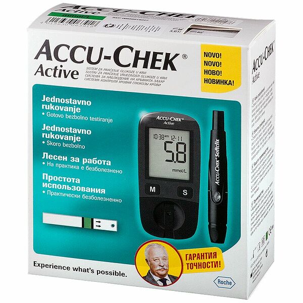 Глюкометр Accu-Chek Active набор