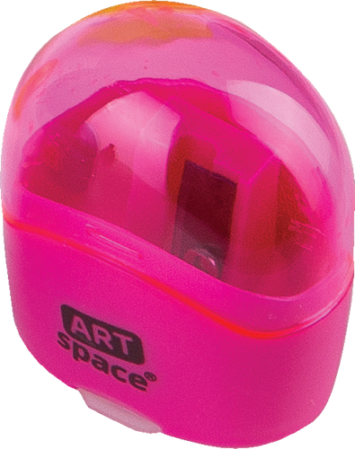 

Точилка ArtSpace 1 отверстие контейнер с крышкой пластиковая 1 шт. цвет в ассортименте