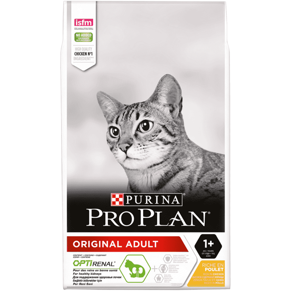 Pro Plan Original Adult корм для взрослых кошек Курица