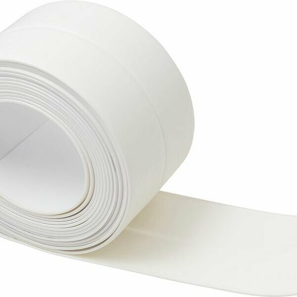 Лента бордюрная герметик 60 мм уп. 3,35 м белая