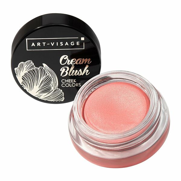 ART-VISAGE Румяна кремовые Cream Blush cheek colors, 5 г, 12 нектарин