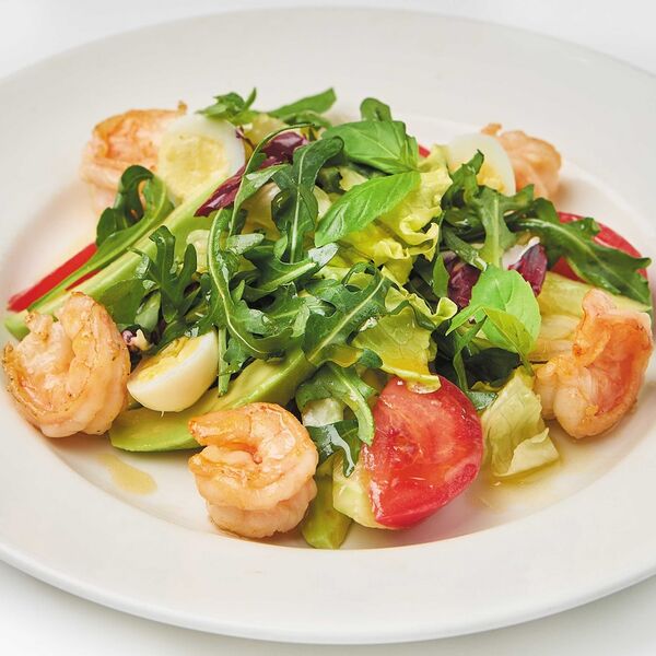 Салат с креветкой