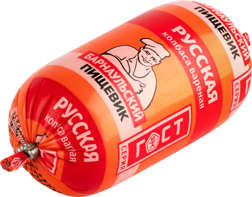 

Колбаса вареная Барнаульский Пищевик Русская 380 г