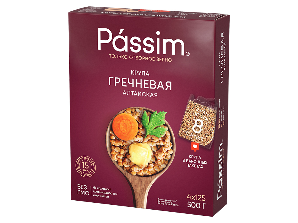 

Крупа Passim Гречка Алтайская 500 г