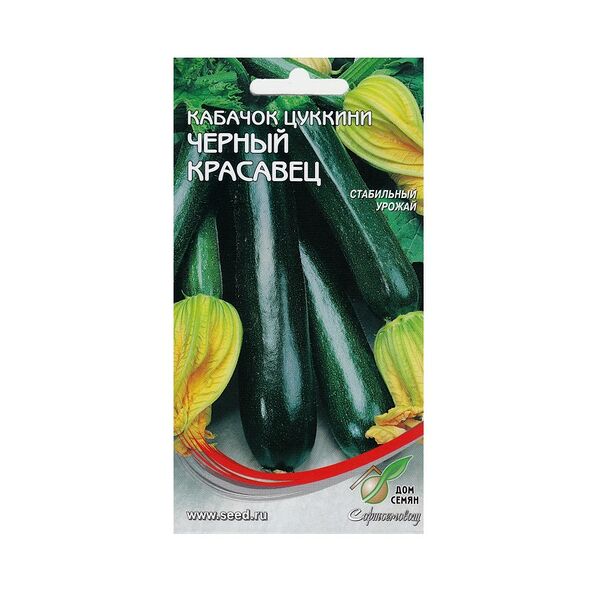 Семена Кабачок Черный красавец