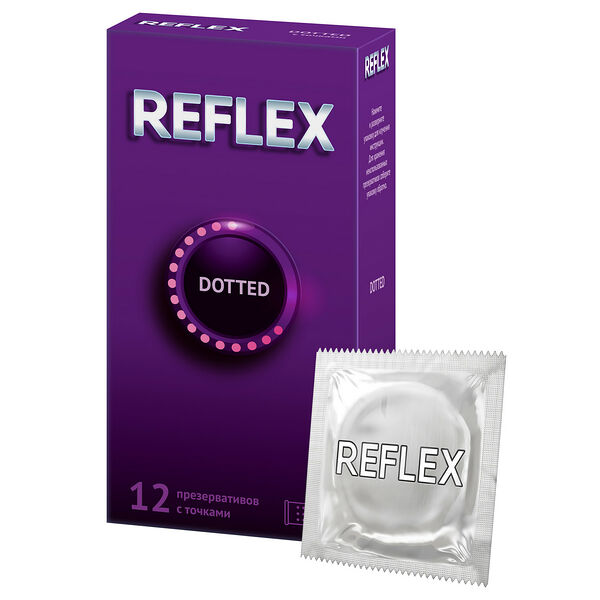 Презервативы Reflex Dotted 12 шт