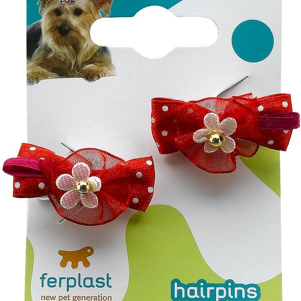 Ferplast PA 6507 Бантики-заколки для собак (х2) 4 х 2 см.