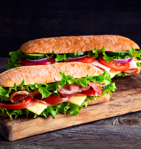 

Чиабатта Мираторг с ветчиной и горчичным соусом 190 г