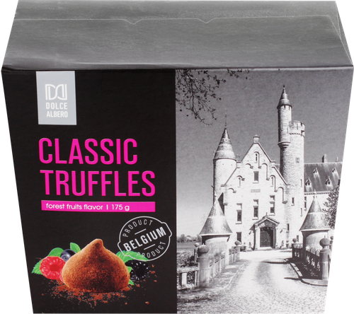 

Конфеты DOLCE ALBERO Трюфели со вкусом лесных ягод