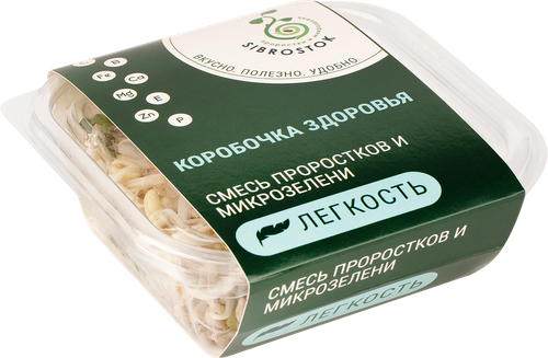 

Смесь проростков и микрозелени Sibrostok Легкость 100 г
