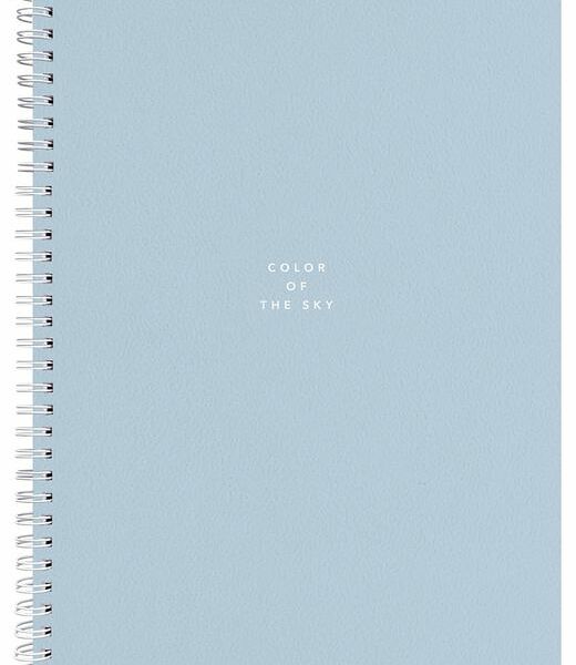 Тетрадь Be Smart голубая 202х282 мм клетка А4, 96 л