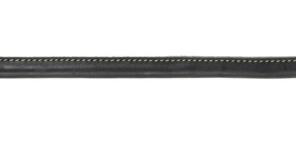 Кожаный ошейник для собак Аркон Стандарт Чау-чау черный 52-60 х 1.7 см