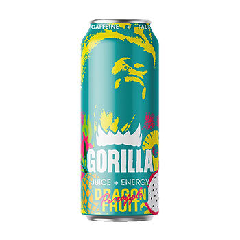 Энергетический напиток Gorilla Dragon Fruit газированный папайя-ананас