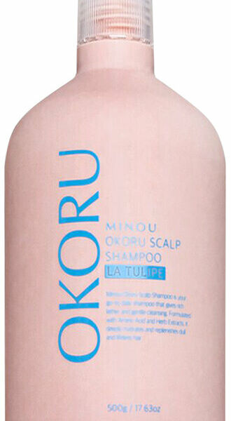 Восстанавливающий шампунь Okoru Scalp Shampoo La Tulip для всех типов волос с ароматом тюльпанов, 500 г