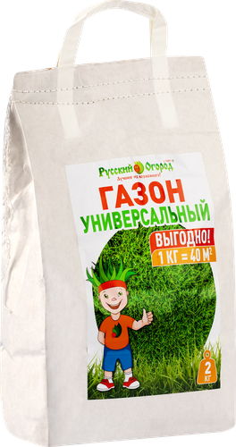 

Трава газонная Русский огород Газон Универсальный 2 кг