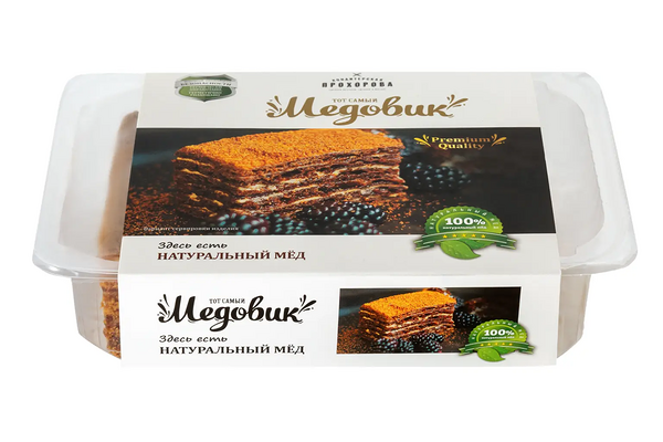 Торт Кондитерская Прохорова Медовик слоеный 450 г