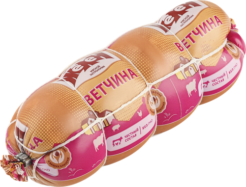 

Ветчина вареная из свинины Желен категория Б 400 г