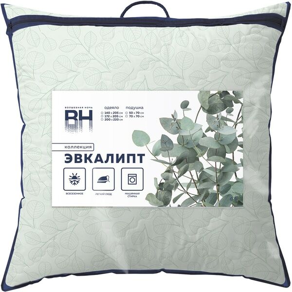Подушка Волшебная Ночь Эвкалипт 70*70см
