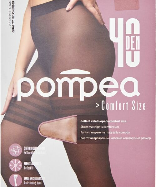 Колготки Pompea Comfort size 40 den Creme caramel Размер XL