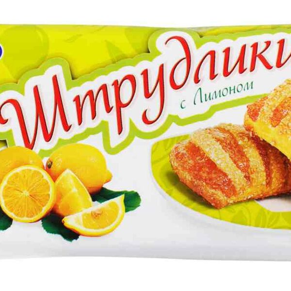 Десерт слоеный КП Полёт Штрудлики с лимоном
