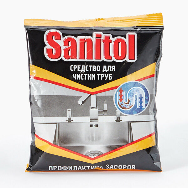 Средство для чистки труб, Sanitol, 90 г