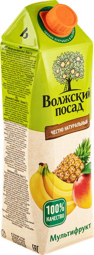 

Нектар Волжский Посад Мультифрукт 1 л