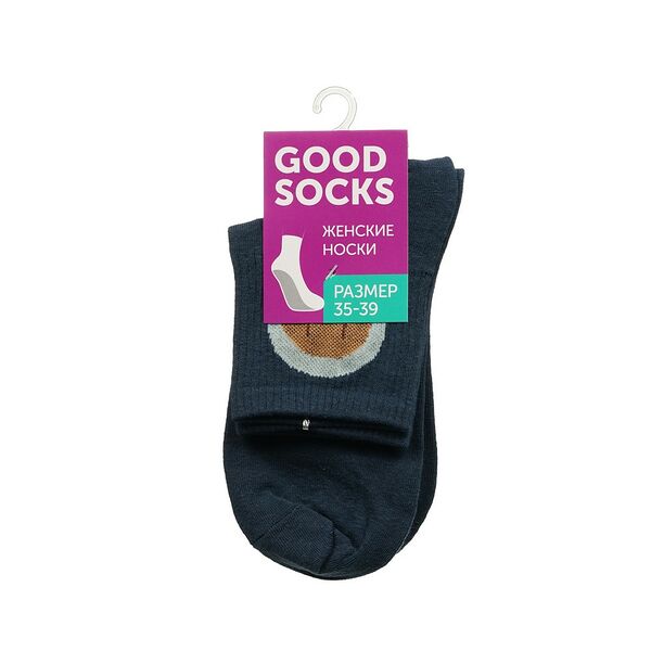 Женские носки Good Socks Щенок Синий р.35-39