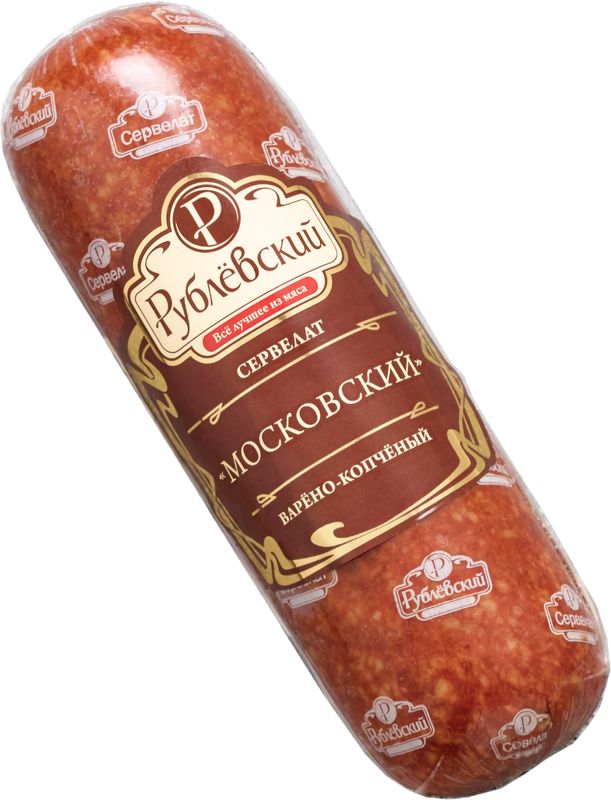 

Колбаса Рублевский Сервелат Московский варено-копченый