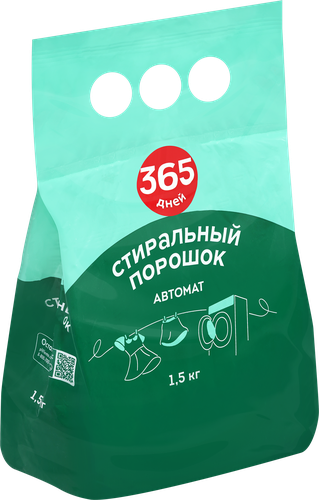 

Стиральный порошок 365 дней автомат 1500 г
